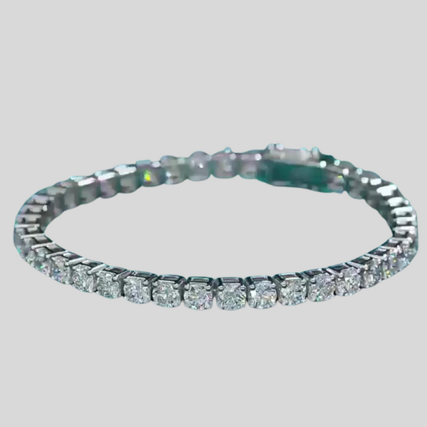 Created Diamond Tennis Line Bracelet